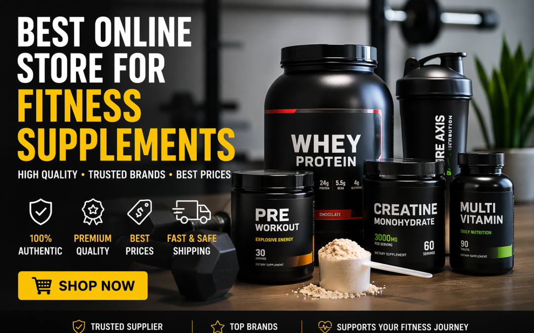 Best Online Store for Fitness Supplements in the USA – Pure Axis Distribution